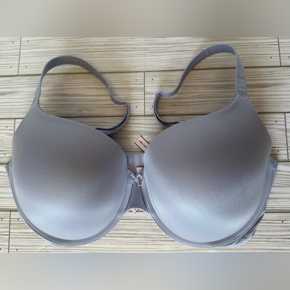 Victoria's Secret Body by Victoria Perfect Shape Light Blue Push-Up Bra 38DDD